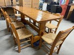 Occasion - tafel 200x80 cm - €200,- excl btw, Ophalen of Verzenden