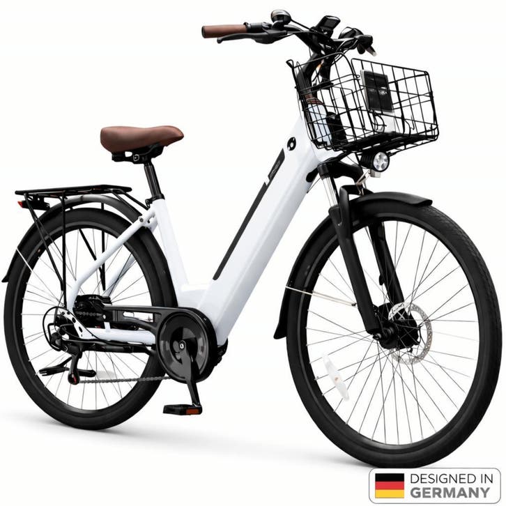 E-bike CS20 City Hydraulisch 554Wh Shimano Smart display LED, Fietsen en Brommers, Elektrische fietsen, 50 km per accu of meer