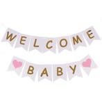 17-delige genderreveal set Boy or Girl XL, Verzenden, Nieuw, Versiering, Geboorte of Huwelijk