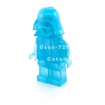 Lego Minifiguur - Star Wars - Satin Trans-light blue - Darth, Nieuw