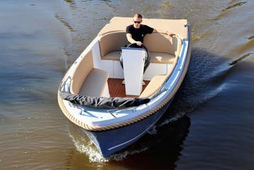 Reitdieper 600 Tender – Comfortabel, compleet en stijlvol, Watersport en Boten, Nieuw, Polyester, Benzine, Buitenboordmotor