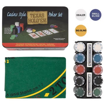 vidaXL 200-delige Pokerset 4 g, Verzenden, Nieuw