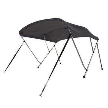 Navishade Biminitop 3 Boog 117cm Antraciet Doek-Breedte 170, Ophalen of Verzenden, Nieuw