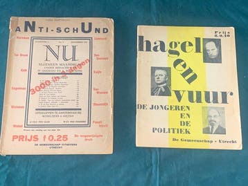 De Gemeenschap/Utrecht - Lot met 2 uitgaven: aNti-schUnd &