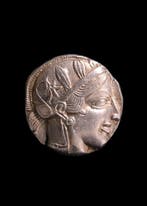 Oud-Grieks Zilver Atheense tetradrachme