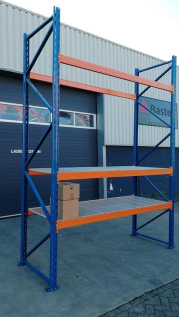 Palletstelling GEBRUIKT Nedcon 2-12 meter hoog GROTE PARTIJ, Ophalen of Verzenden