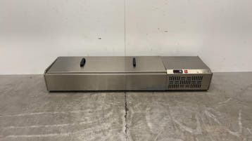 RVS Mercatus L9-1470 Opzetvitrine 5 x 1/3 GN 147 x 39 x 22, Ophalen of Verzenden, Gebruikt