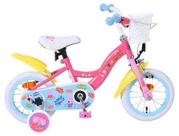 Peppa Kinderfiets - Meisjes - 12 inch - Roze, Verzenden, Nieuw, 14 inch of minder