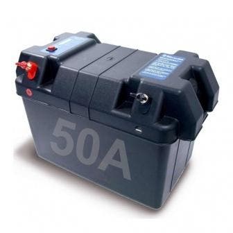 Accubak met spanningsindicatie 50 Ampere, Ophalen of Verzenden, Nieuw