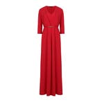 Patrizia Pepe • rode maxi jurk • 38 (IT44), Kleding | Dames, Jurken, Maat 38/40 (M), Verzenden, Nieuw, Patrizia Pepe