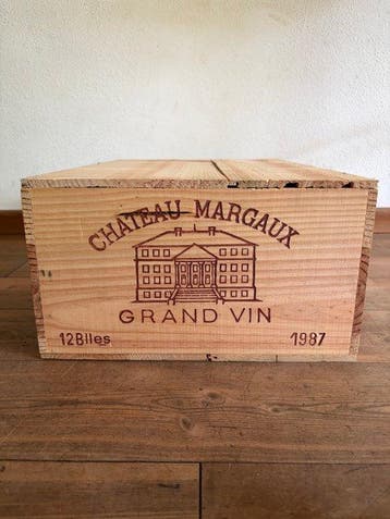 1987 Chateau Margaux - Margaux 1er Grand Cru Classé - 12, Verzamelen, Wijnen, Nieuw