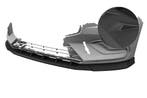 Cupspoiler voor Volvo S60 (3e gen) / V60 (2e gen) CSL830-L, Auto-onderdelen, Carrosserie en Plaatwerk, Verzenden, Nieuw