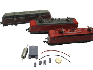 micromotor NR006C motor ombouwset voor Roco V200, BR 220,, Overige merken, Gelijkstroom, Verzenden, Overige typen