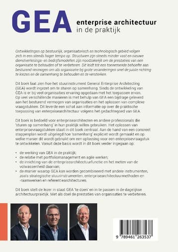 GEA enterprisearchitectuur in de praktijk / Wijzer in, Verzenden, Zo goed als nieuw, Rob Stovers