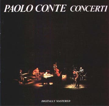 cd - Paolo Conte - Concerti, Verzenden, Zo goed als nieuw