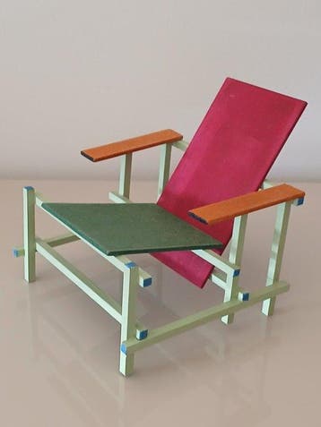 C A design production - Jil Shon - Stoel - Art Deco -