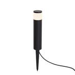 Modern buiten paaltje 12V zwart incl. LED IP65 - Voltaire, Verzenden, Nieuw, Aluminium