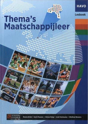 9789402085259 Themas maatschappijleer Havo Lesboek, Verzenden, Zo goed als nieuw