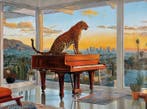 Le Yack - Leopard on the Grand - 100% Handmade! - unique