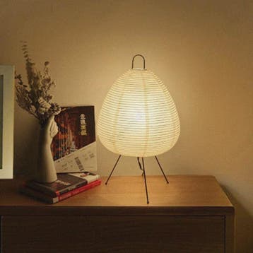 Akari Noguchi Stijl Tafellamp - Japanse Rijstpapier Lamp met, Verzenden, Nieuw