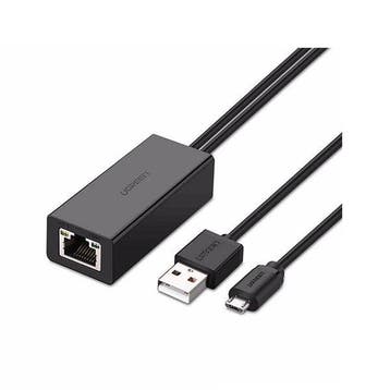 USB-connector en USB 2.0 naar Ethernet / Internet voor Fire, Verzenden, Zo goed als nieuw