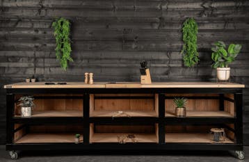 Buitenkeuken Staalo - Industrieel Design  en Stalen Frame, Huis en Inrichting, Nieuw
