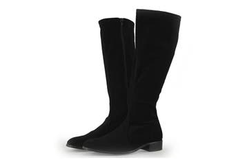 Manfield Laarzen in maat 38 Zwart, Hoge laarzen, Verzenden, Zwart, Zo goed als nieuw