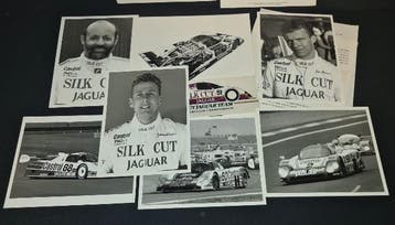 Jaguar SILK CUT XJR-9LM Lemans persmap (Lammers - Dumfries), Verzenden, Gelezen, Overige merken