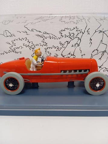 Moulinsart 1:24 - Modelauto - Tintin – Voiture de course, Boeken, Nieuw