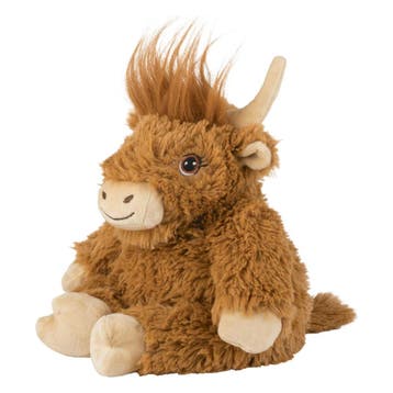 Warmies warmteknuffel Schotse hooglander koe – 25 cm –, Verzenden, Nieuw