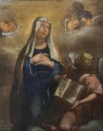 École française (XVII-XVII) - Saint Françoise Romaine