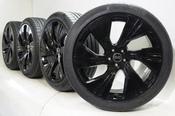 Audi e-tron GE Q8 e-tron 22 inch velgen Continental Zomerban, Gebruikt, Velg(en), Overige maten, Ophalen of Verzenden