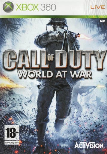 Call of Duty: World at War - Xbox 360, Spelcomputers en Games, Ophalen of Verzenden, Zo goed als nieuw