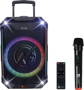 Bluetooth speaker / karaoke set N-Gear The Flash 1040, Verzenden, Nieuw
