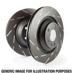 EBC 91-96 Ford Escort 1.8 USR Slotted Rear Rotors, Auto-onderdelen, Ophalen of Verzenden, Nieuw