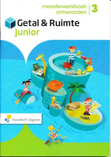 Getal en Ruimte Junior Antwoorden Meesterwerkboek groep 3, Boeken, Verzenden, Nieuw