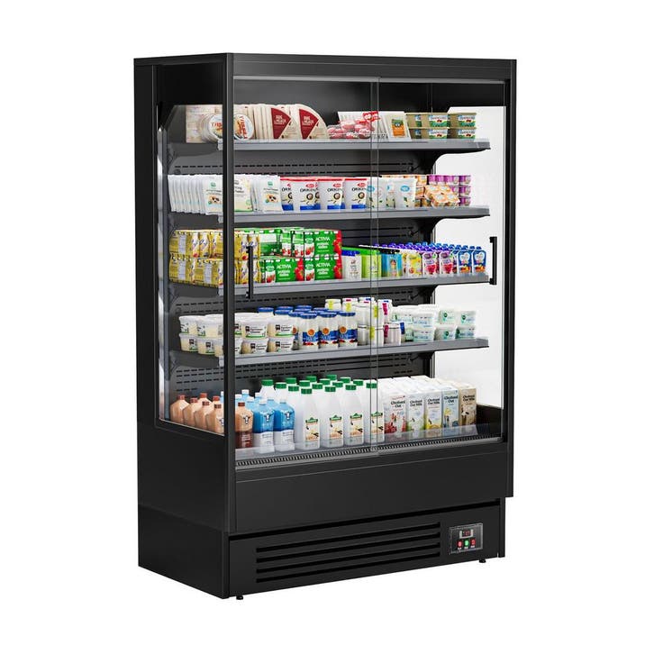 GGM Gastro | Supermarkt-Wandkoelmeubel - 1320mm - 595 liter, Witgoed en Apparatuur, Koelkasten en IJskasten, Verzenden