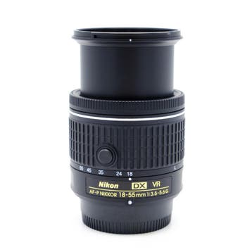 Nikon 18-55mm F3.5-5.6G DX AF-P Nikkor Objectief (Occasion), Audio, Tv en Foto, Fotografie | Lenzen en Objectieven, Ophalen of Verzenden