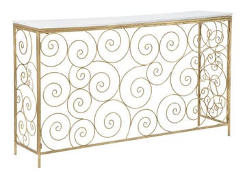 CONSOLE SPIRAAL CM 140X36X82 - 1424490000, Ophalen of Verzenden, Nieuw