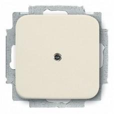 Busch-Jaeger blindplaat wit (creme) 2538-212, Nieuw, Stopcontact