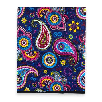 Fat Quarter Afrikaanse Wax Print Stof - Blauw Roze FTQ 8737, Ophalen of Verzenden, Nieuw