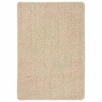 vidaXL Vloerkleed shaggy anti-slip 160x230 cm crèmekleurig, Huis en Inrichting, Verzenden, Nieuw, Crème