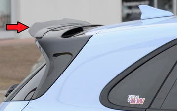 Rieger dakspoiler | geschikt voor Hyundai | i30 N / i30 N-Pe, Auto-onderdelen, Verzenden, Nieuw