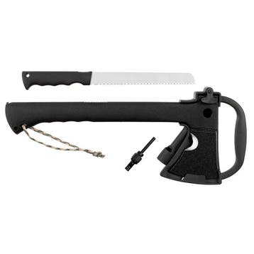 Fox outdoor bushcraft bijl 3-in-1 met zaag en vuursteen, Ophalen of Verzenden, Nieuw