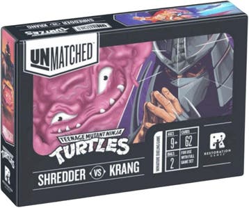 Unmatched - TMNT The Shredder & Krang Hero Deck (Engelse, Verzenden, Nieuw