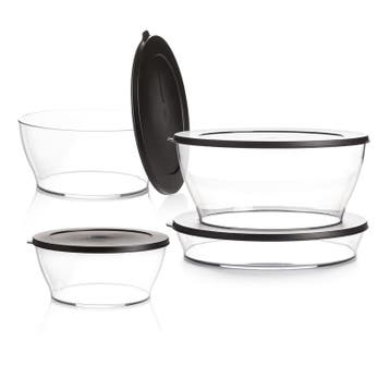 Tupperware Clear Kommen Set Eco, Ophalen of Verzenden, Nieuw