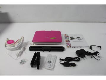 Lenco DVP-920PK - Draagbare DVD-speler - 9 Inch scherm -, Verzenden, Zo goed als nieuw