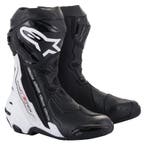 Alpinestars Supertech R Vented 2022 Zwart Wit Motorschoenen, Nieuw met kaartje, Alpinestars, Laarzen, Heren