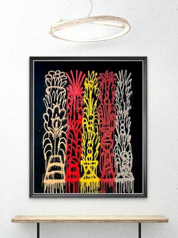 Nuno Barbedo (1983) - Home plants (XL Size Painting)