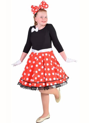 Rock en Roll jurk kind, Kleding | Dames, Carnavalskleding en Feestkleding, Ophalen of Verzenden, Nieuw